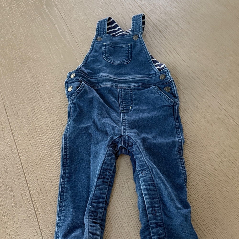 Baby Boden Blue Denim Overalls